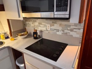 interior, Californian 48 Sundeck, trawler for sale