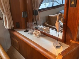 interior, Californian 48 Sundeck, trawler for sale