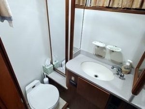 bath, Californian 48 Sundeck, trawler for sale
