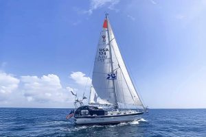 underway, Valiant 42, sailboat for sale