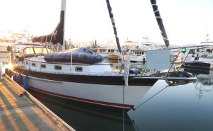 exterior, Valiant 42, sailboat for sale