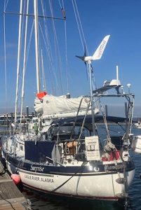 exterior, Valiant 42, sailboat for sale