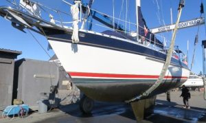 boatyard, Valiant 42, sailboat for sale