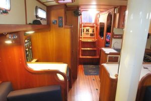 interior, Valiant 42, sailboat for sale
