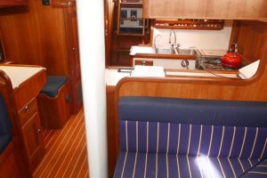 interior, Valiant 42, sailboat for sale