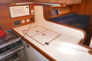 interior, Valiant 42, sailboat for sale