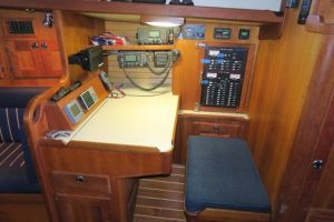 navigation station, Valiant 42, sailboat for sale