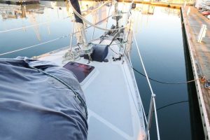 deck, Valiant 42, sailboat for sale