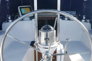 helm, Valiant 42, sailboat for sale