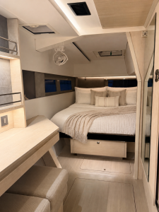 bed, Leopard 45, catamaran for sale