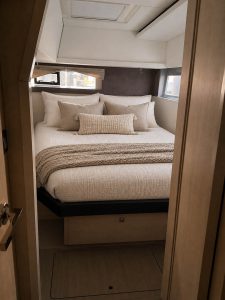 bed, Leopard 45, catamaran for sale