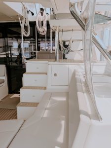 cockpit, Leopard 45, catamaran for sale