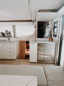 interior, Leopard 45, catamaran for sale