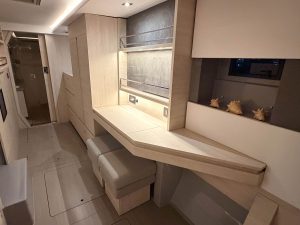 interior, Leopard 45, catamaran for sale