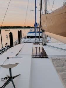 deck, Leopard 45, catamaran for sale