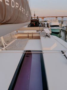 deck, Leopard 45, catamaran for sale