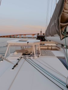 deck, Leopard 45, catamaran for sale