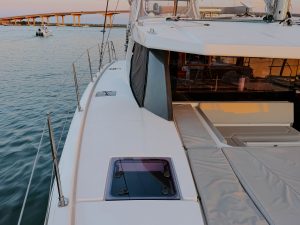 deck, Leopard 45, catamaran for sale