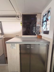 interior, Leopard 45, catamaran for sale