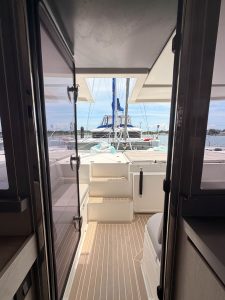 cockpit, Leopard 45, catamaran for sale