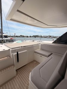 cockpit, Leopard 45, catamaran for sale