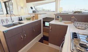 interior, Bali 4.2, catamaran for sale