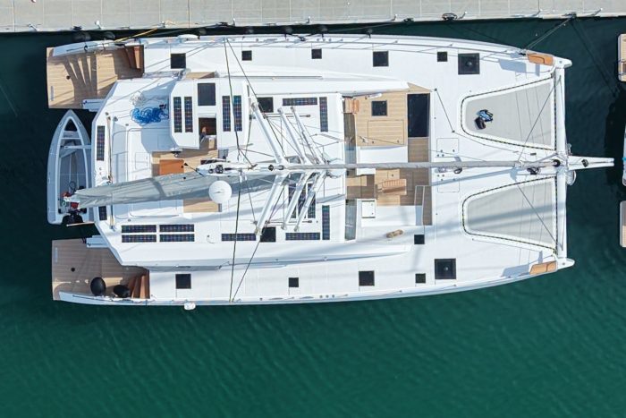 diagram, Privilege 580 Signature, catamaran for sale