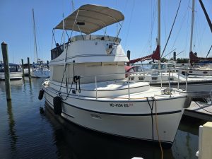 exterior, Camano 31 Troll, trawler for sale
