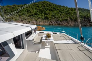 cockpit, Bali 4.8, catamaran for sale