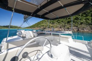 helm, Bali 4.8, catamaran for sale