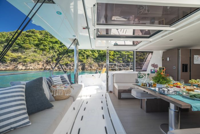 deck, Bali 4.8, catamaran for sale