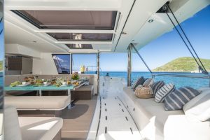 cockpit, Bali 4.8, catamaran for sale