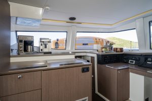 navigation station, Bali 4.8, catamaran for sale