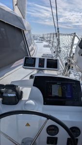 helm, Nautitech 46 Open, catamaran for sale
