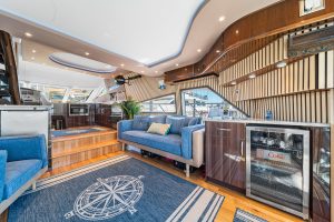 salon, Custom, trawler for sale