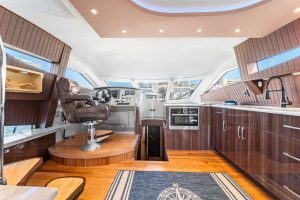 salon, Custom, trawler for sale