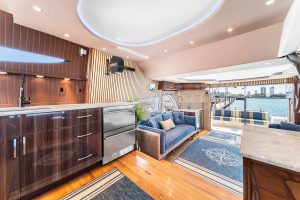 salon, Custom, trawler for sale