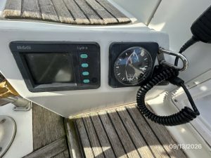 helm, Beneteau, sailboat for sale