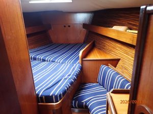 bed, Beneteau, sailboat for sale