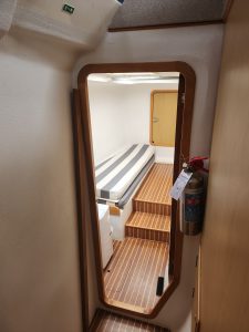 bed, Maverick 420, catamaran for sale