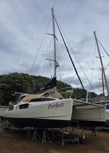exterior, Maverick 420, catamaran for sale