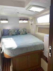 bed, Maverick 420, catamaran for sale
