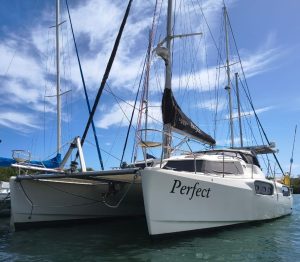 exterior, Maverick 420, catamaran for sale