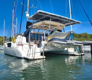 exterior, Maverick 420, catamaran for sale
