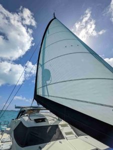 underway, Maverick 420, catamaran for sale