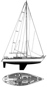 Beneteau layout drawing 1