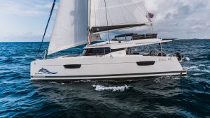 underway, FP 45 Elba, catamaran for sale