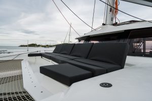deck, FP 45 Elba, catamaran for sale