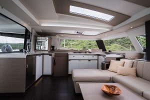 salon, FP 45 Elba, catamaran for sale