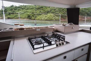 deck, FP 45 Elba, catamaran for sale